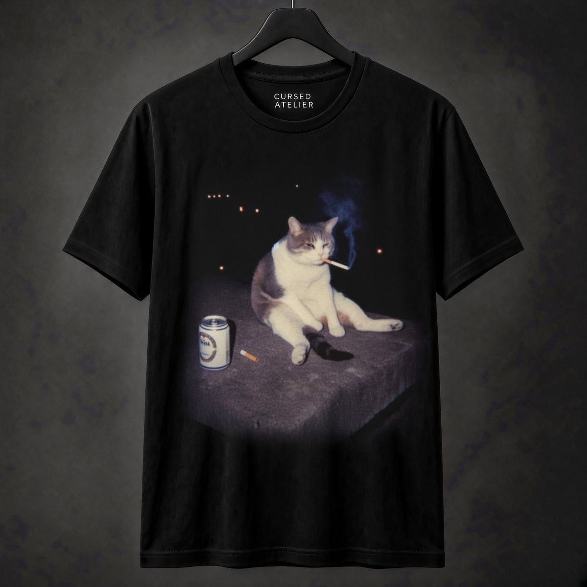 Gatto di strada depresso AF
