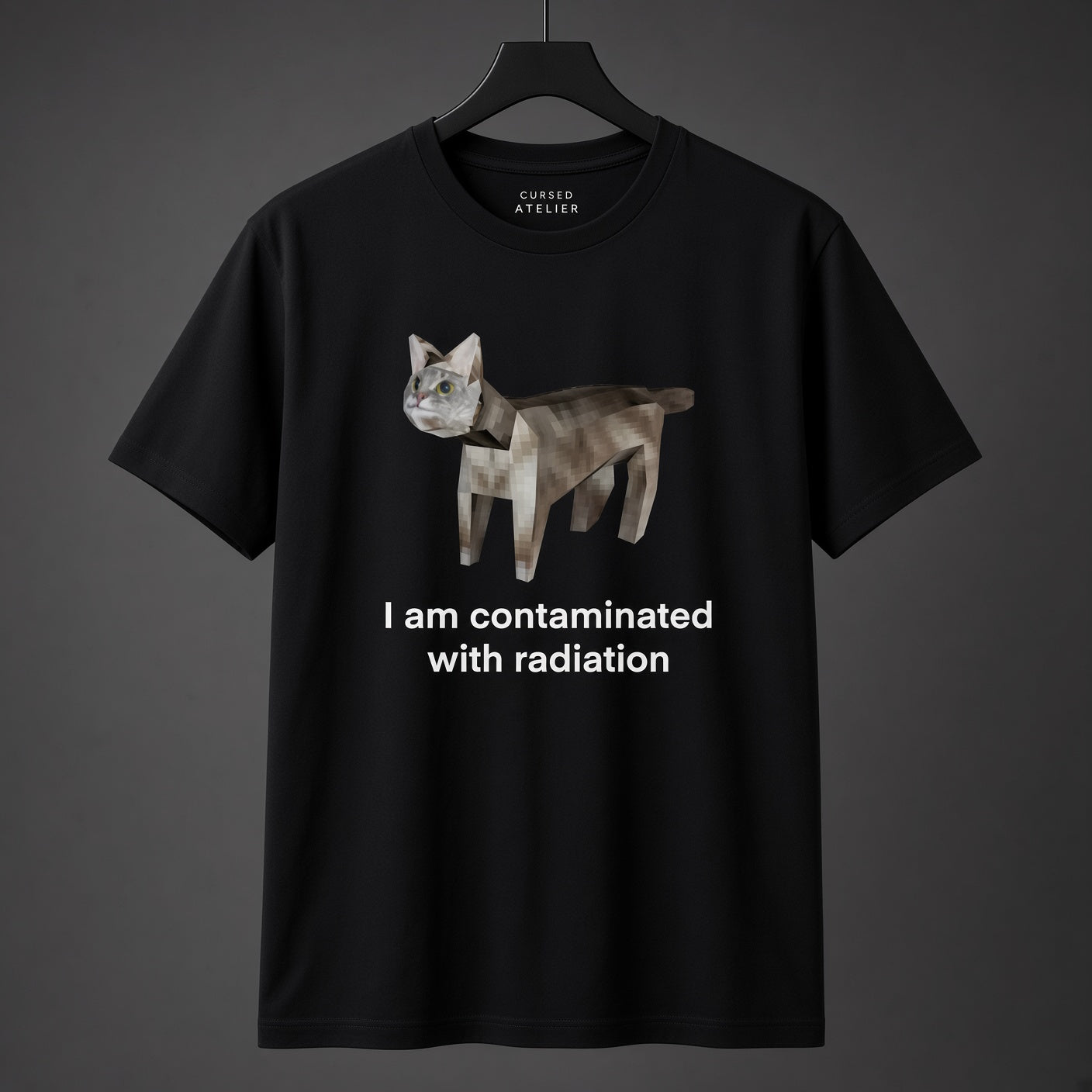 Contaminated cat