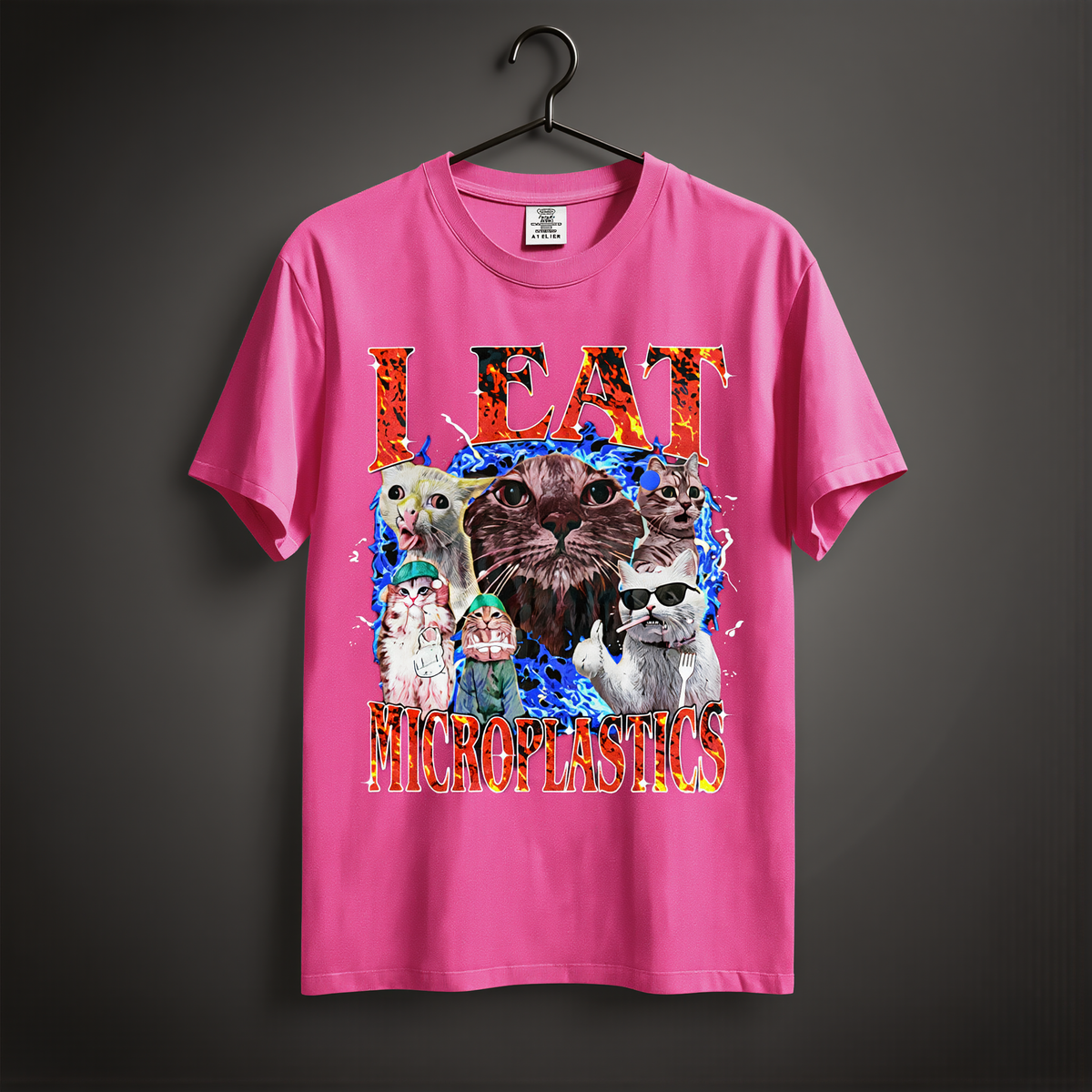 I eat microplastics