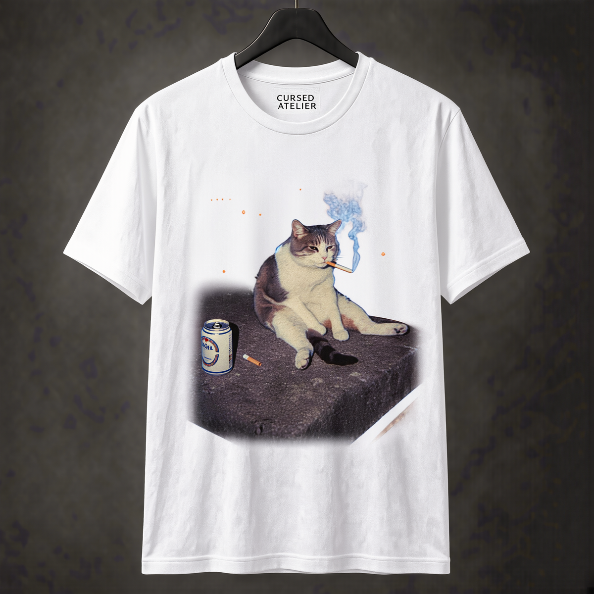 Gatto di strada depresso AF