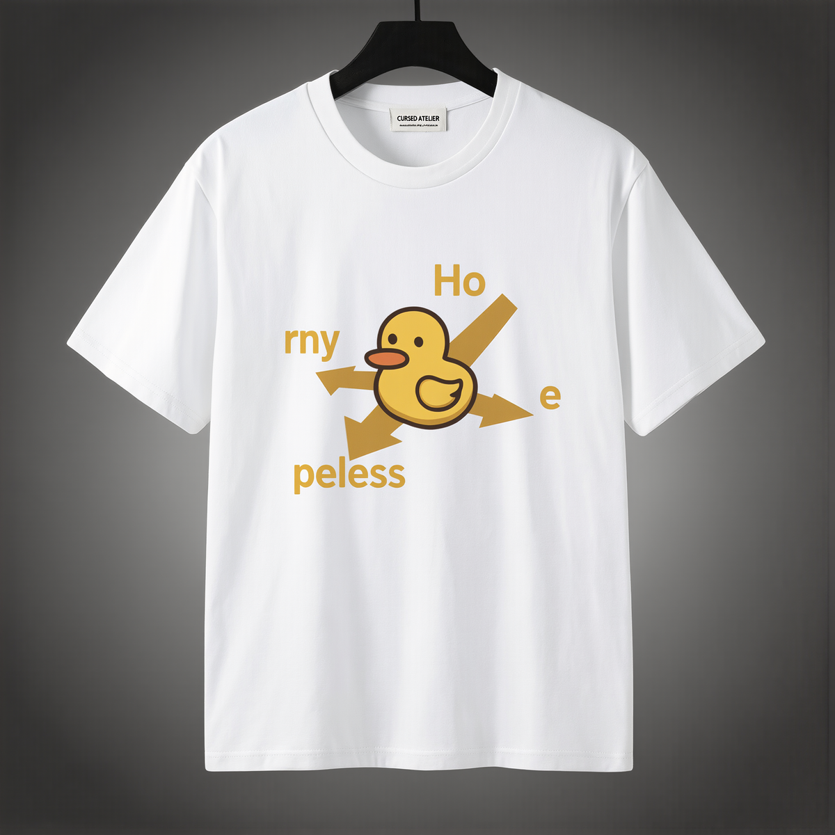 Horny duck with no hope