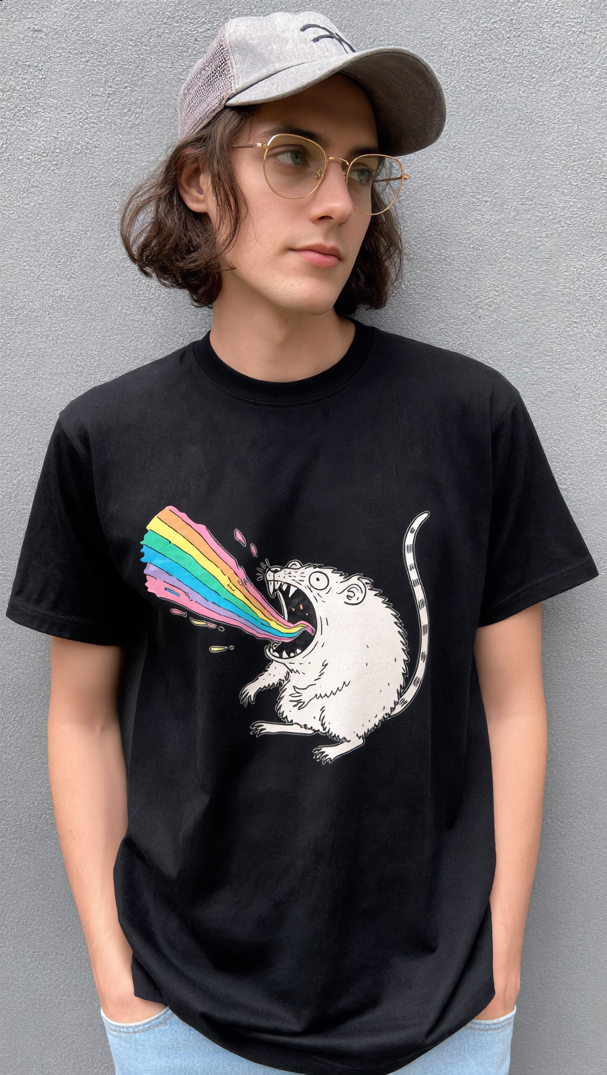 Ratto vomito arcobaleno