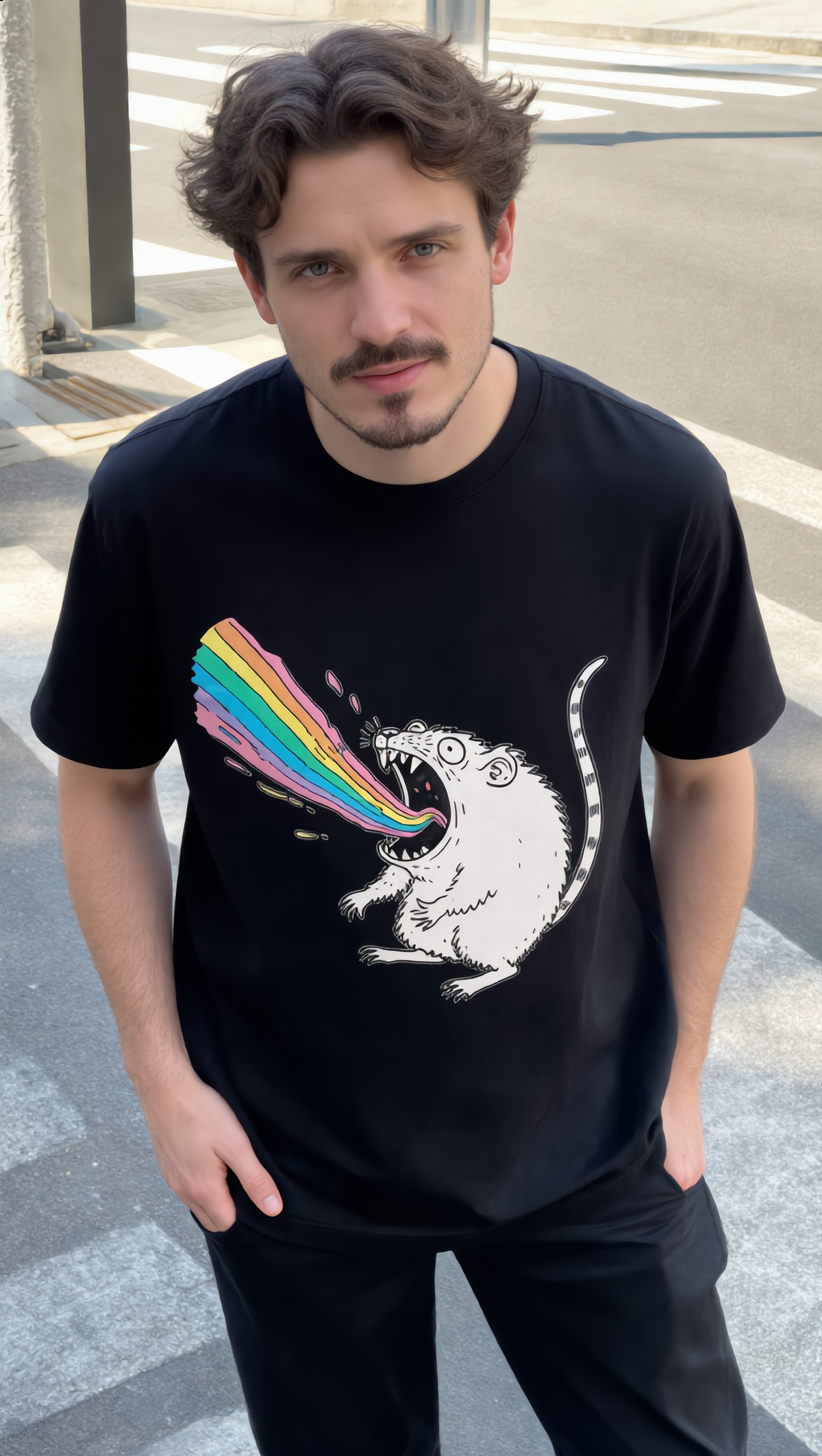 Ratto vomito arcobaleno