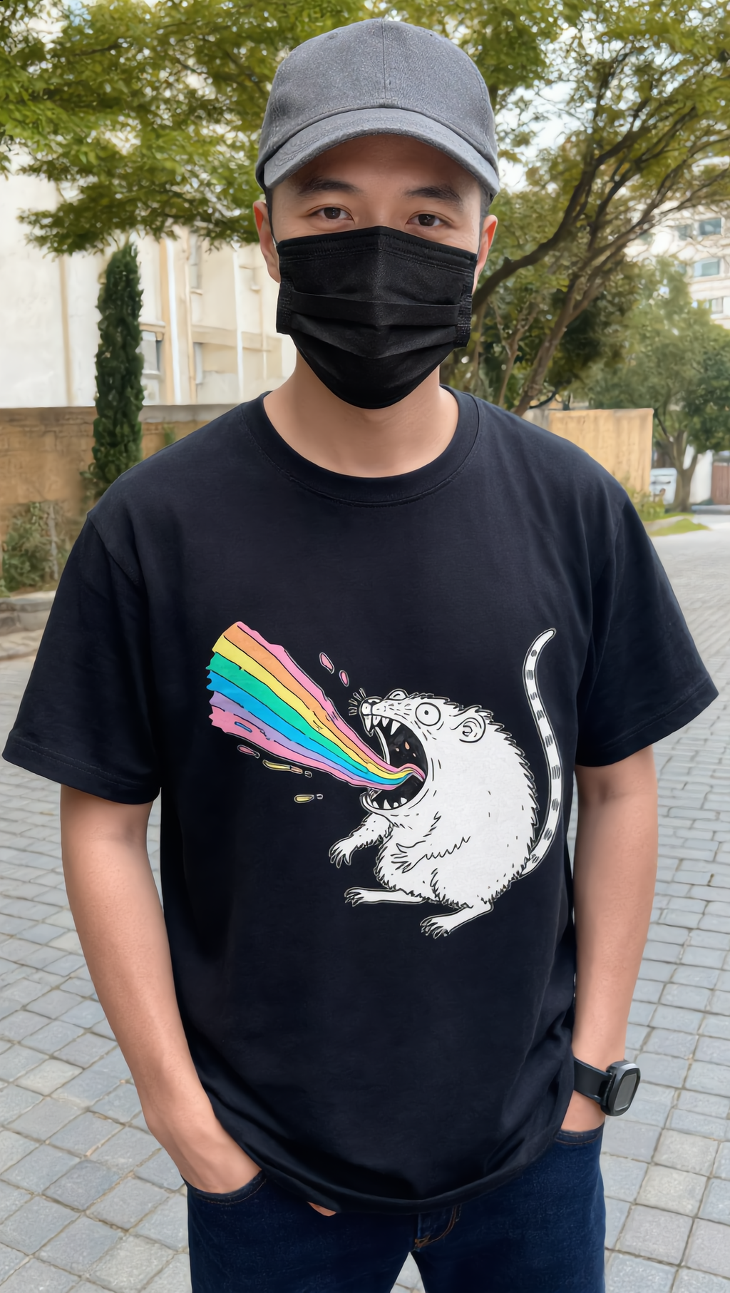 Ratto vomito arcobaleno