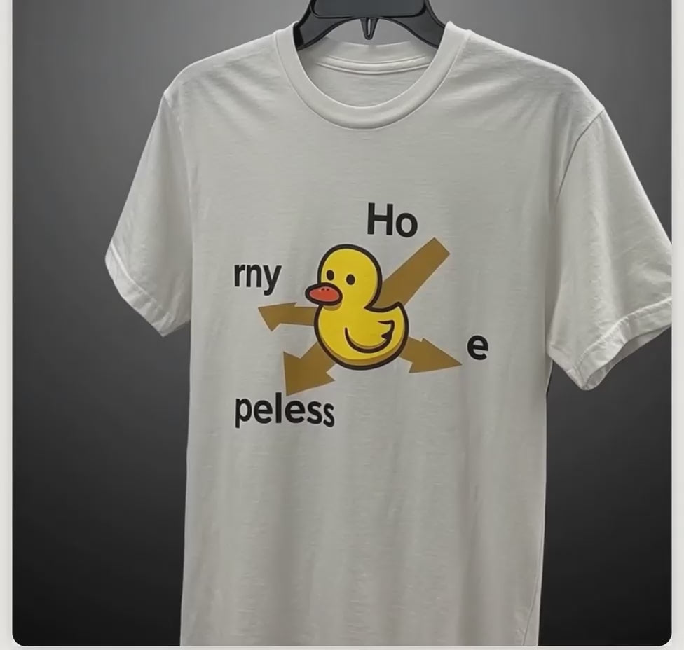 Horny Hopeless Hoe Duck