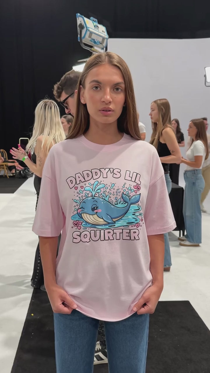 La piccola squirter di papà
